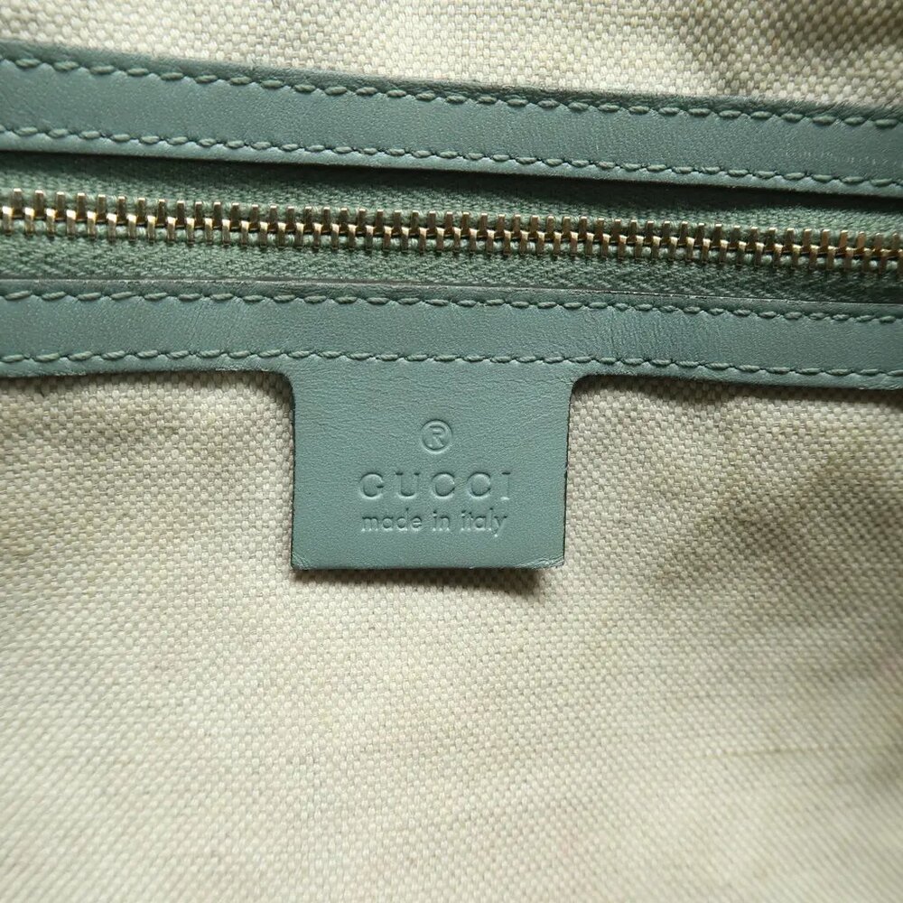 GUCCI Boston Brown Cloth Satchel 1045-021025 - Picture 11 of 12